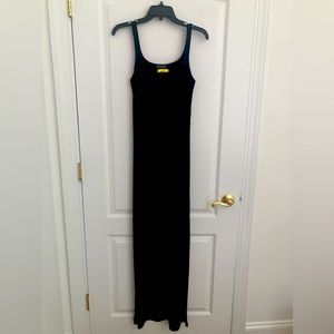 Banana Republic Black Maxi Tank Dress Size Small.